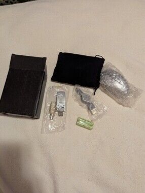 Unisys Wireless Optical Mouse Kit Vintage Retro Tech Leeds 1660-13SL Silver NIB